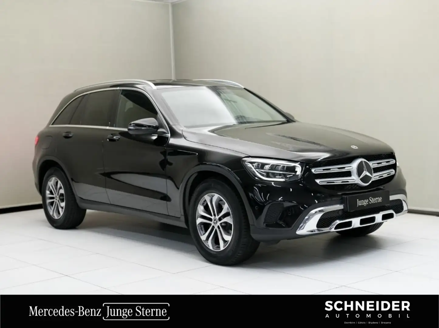 Mercedes-Benz GLC 200 d 4MATIC Navi KAM KlimaA Schwarz - 1