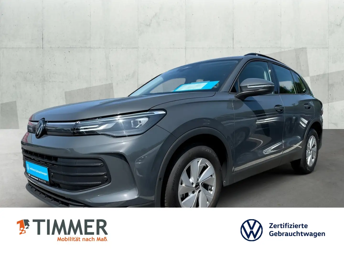 Volkswagen Tiguan 2.0 TDI *DSG*REAR VIEW*AHK*LED*NAVI*ASSIS-SYSTEME Grijs - 1