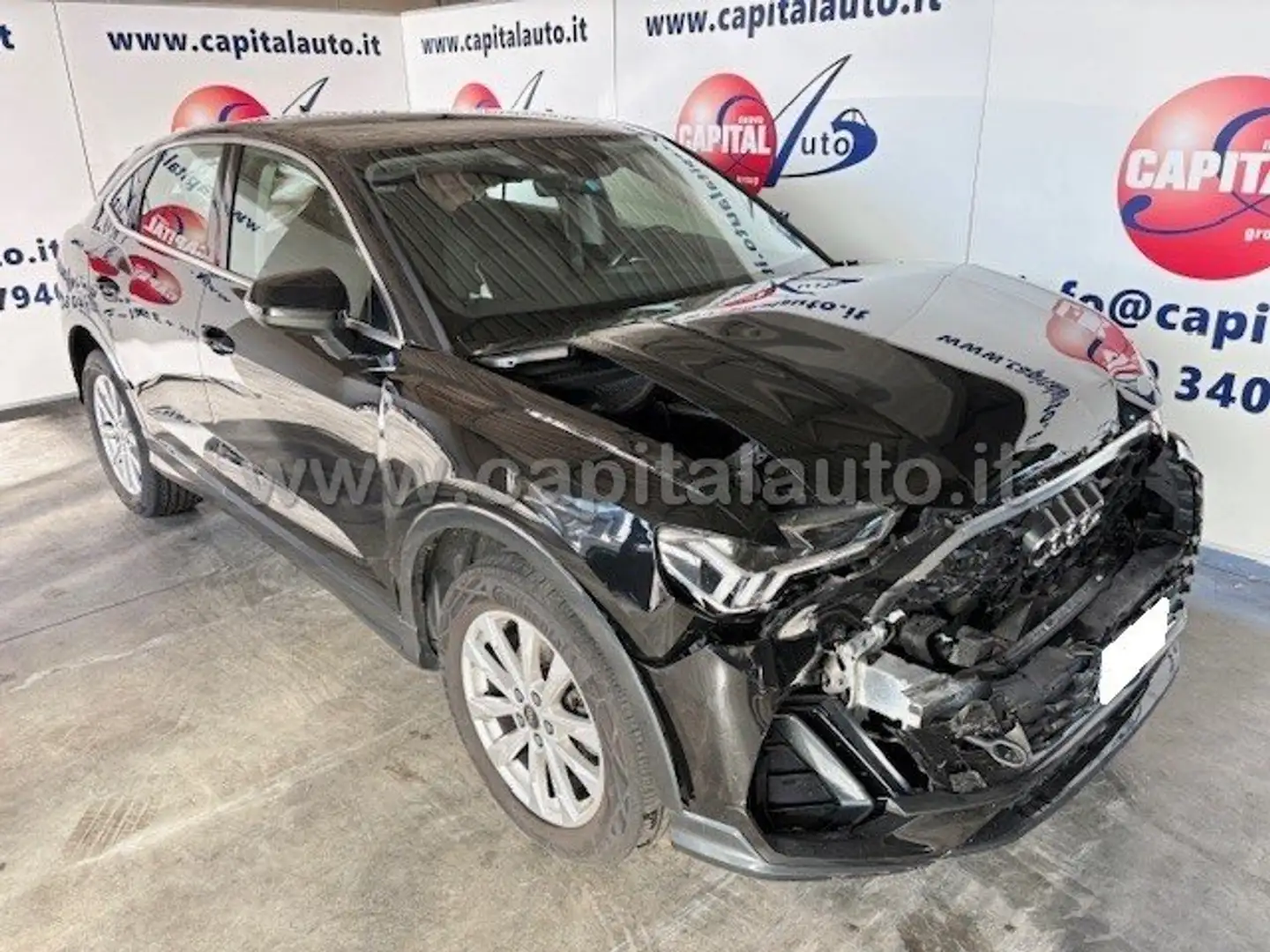 Audi Q3 Sportback 35 tdi s-tronic NETTO 19800 Nero - 2