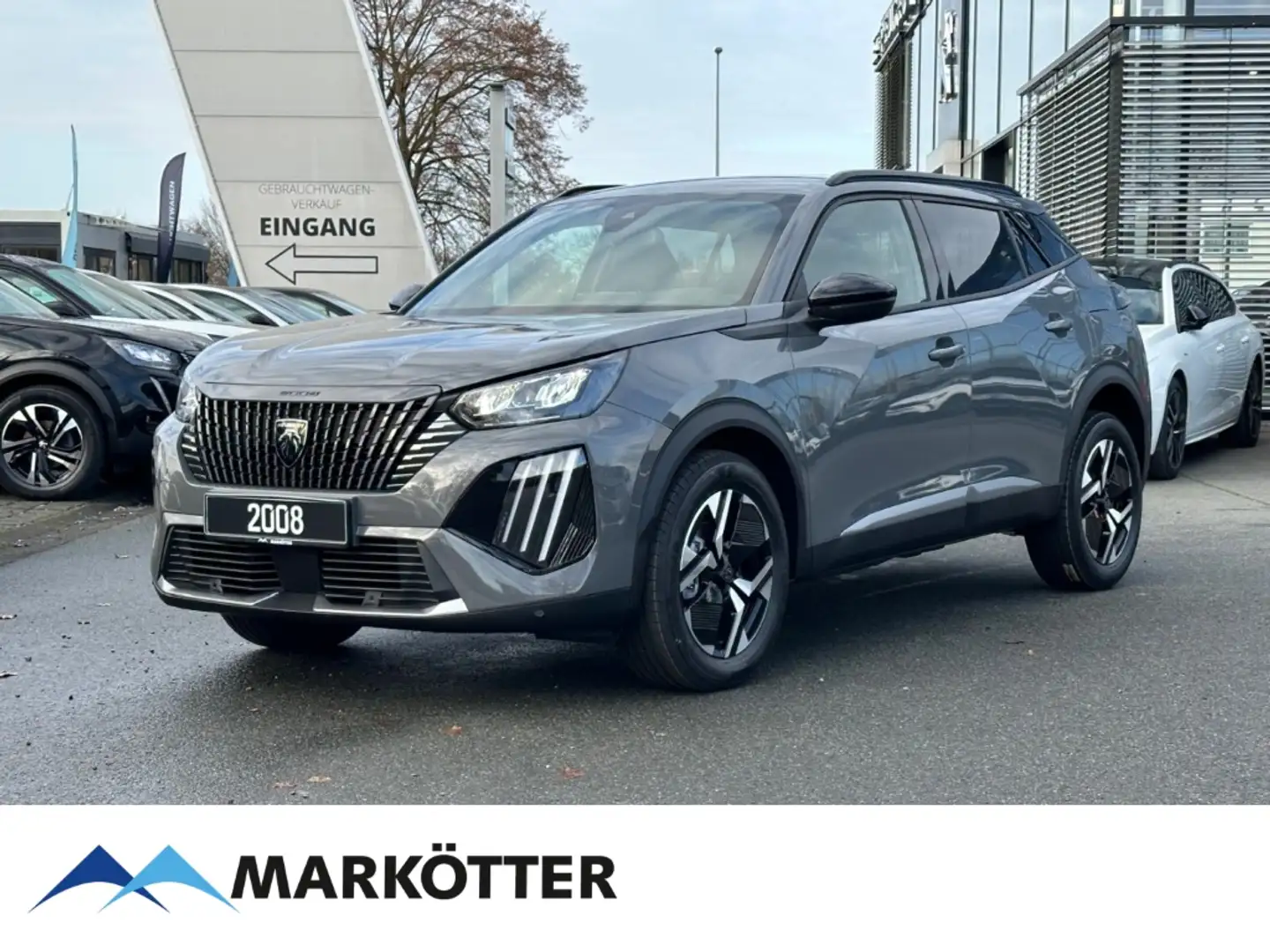 Peugeot 2008 Allure PureTech 100/LED/DAB+/Tempomat/ Grijs - 1