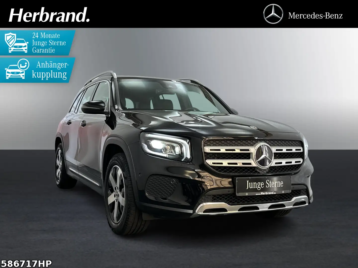 Mercedes-Benz GLB 200 Progressive EASY PACK Fondsitze ver AHK Noir - 1