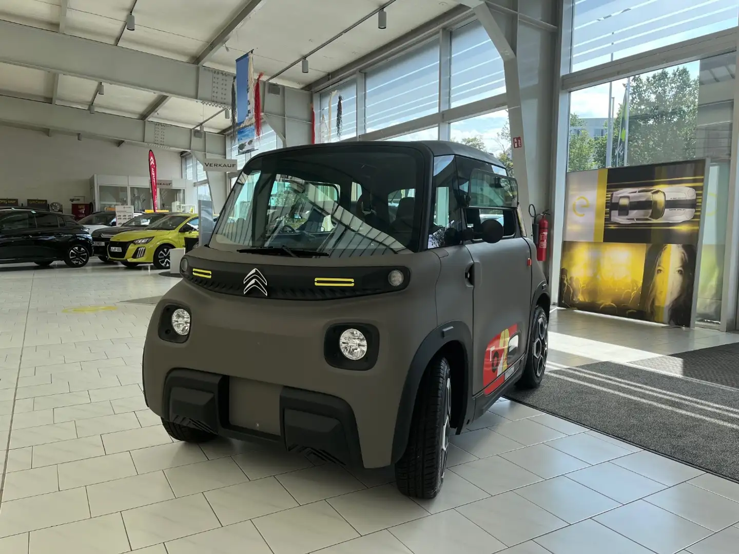 Citroen Ami Peps Dachspoiler Чёрный - 2