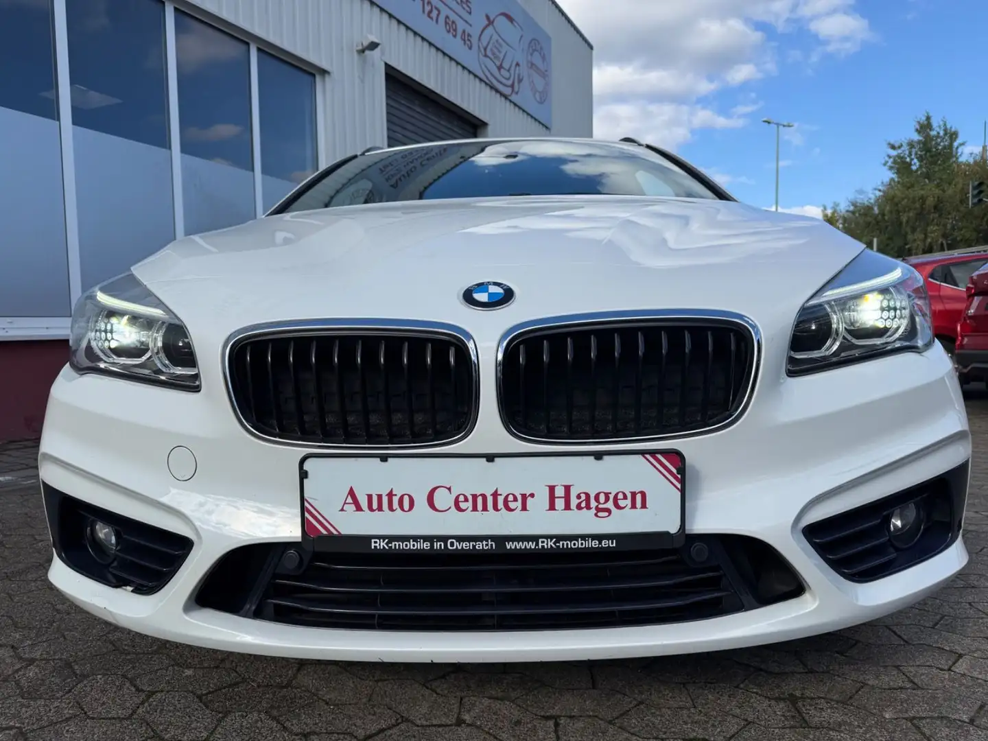 BMW 220 d 140kW 190PS 7-Sitzer/SportLine/LED/NAVI/KAM Blanc - 2