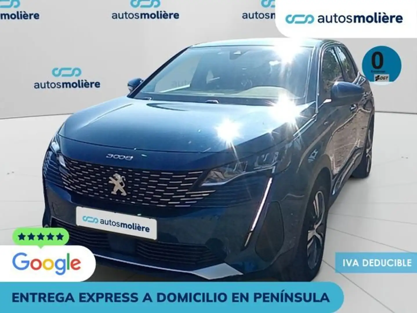 Peugeot 3008 Hybrid+225+Allure+e-EAT8+165+kW+%28225+CV%29 Azul - 1