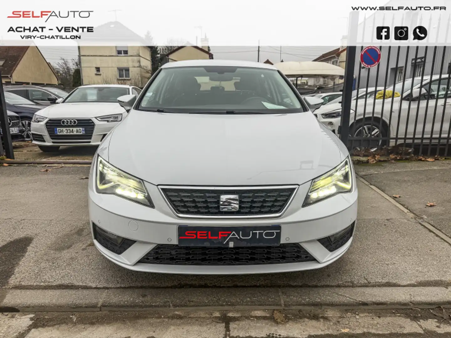 SEAT Leon 1.2 TSI 110CH STYLE START\u0026STOP Blanc - 2