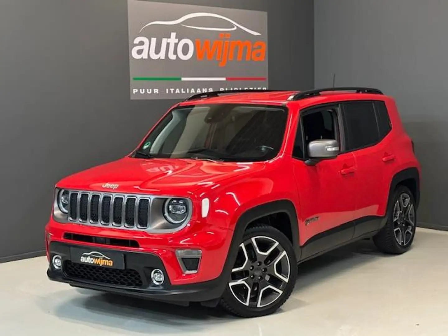 Jeep Renegade 1.3 Turbo 150pk Limited Automaat Afneembare trekha Rood - 1
