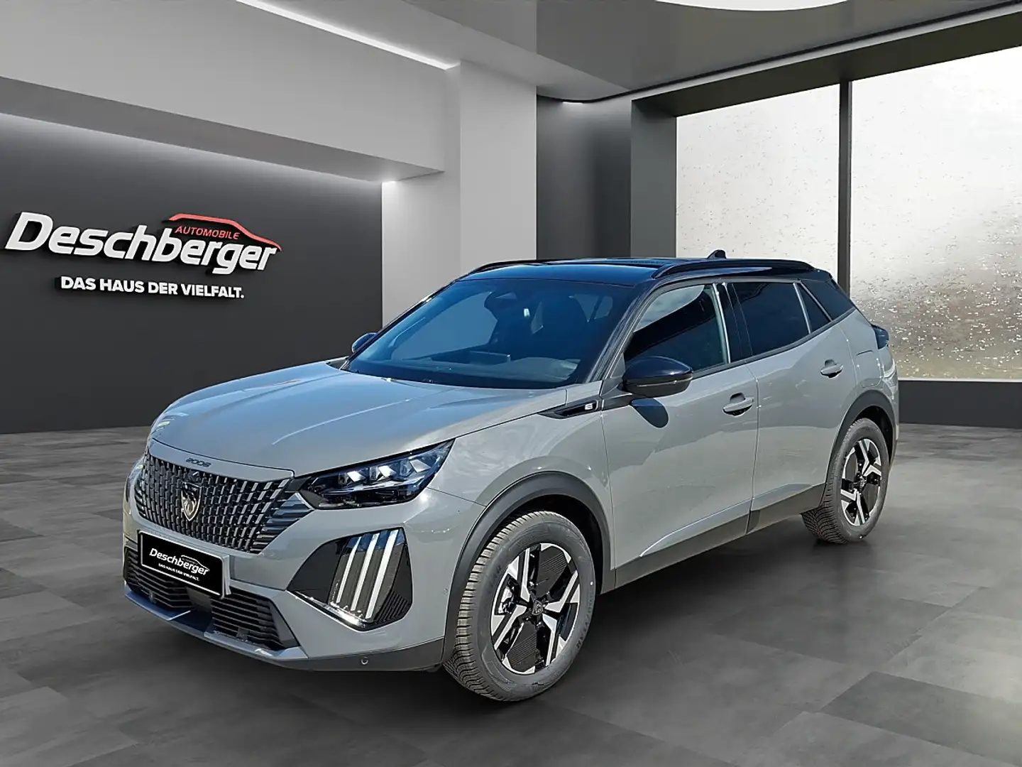 Peugeot 2008 E-2008 GT Elektromotor 156 54 kWh Grau - 1