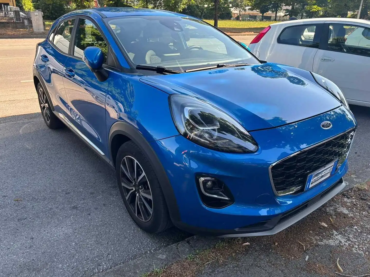 Ford Puma 1.0 EcoBoost Hybrid 125 CV S&S Titanium Blu/Azzurro - 2