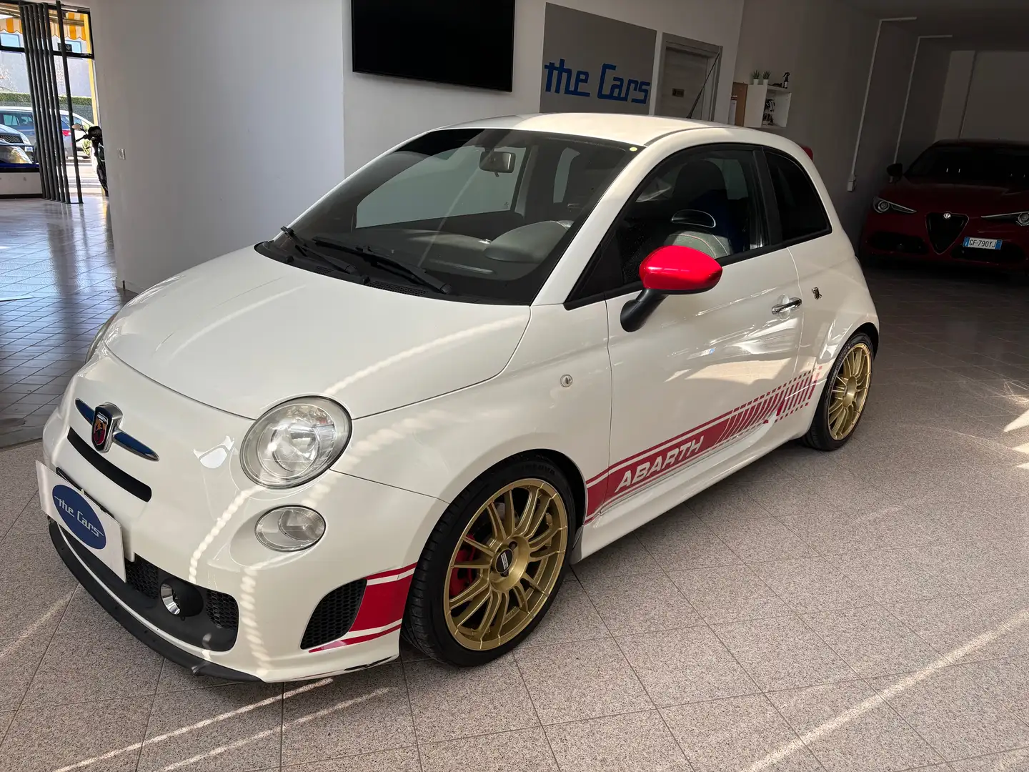 Abarth 500 500/595 1.4 16v turbo t-jet 135cv Blanc - 2