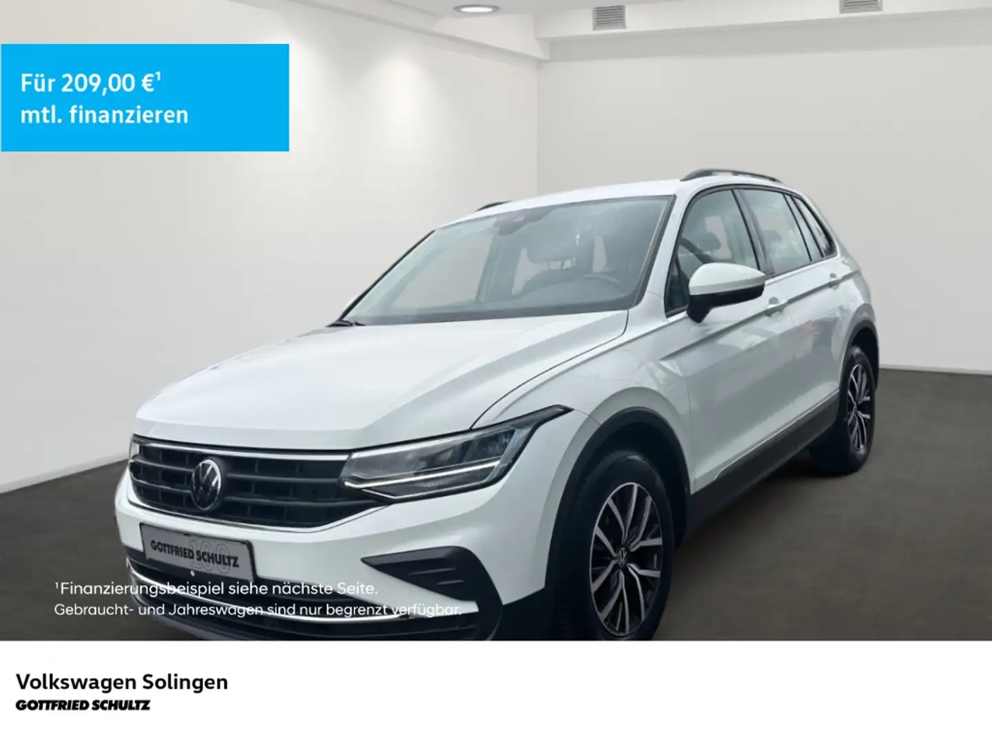 Volkswagen Tiguan 1.5 TSI Life ACC   Light Assist   SHZ   PDC   Klim Blanc - 1