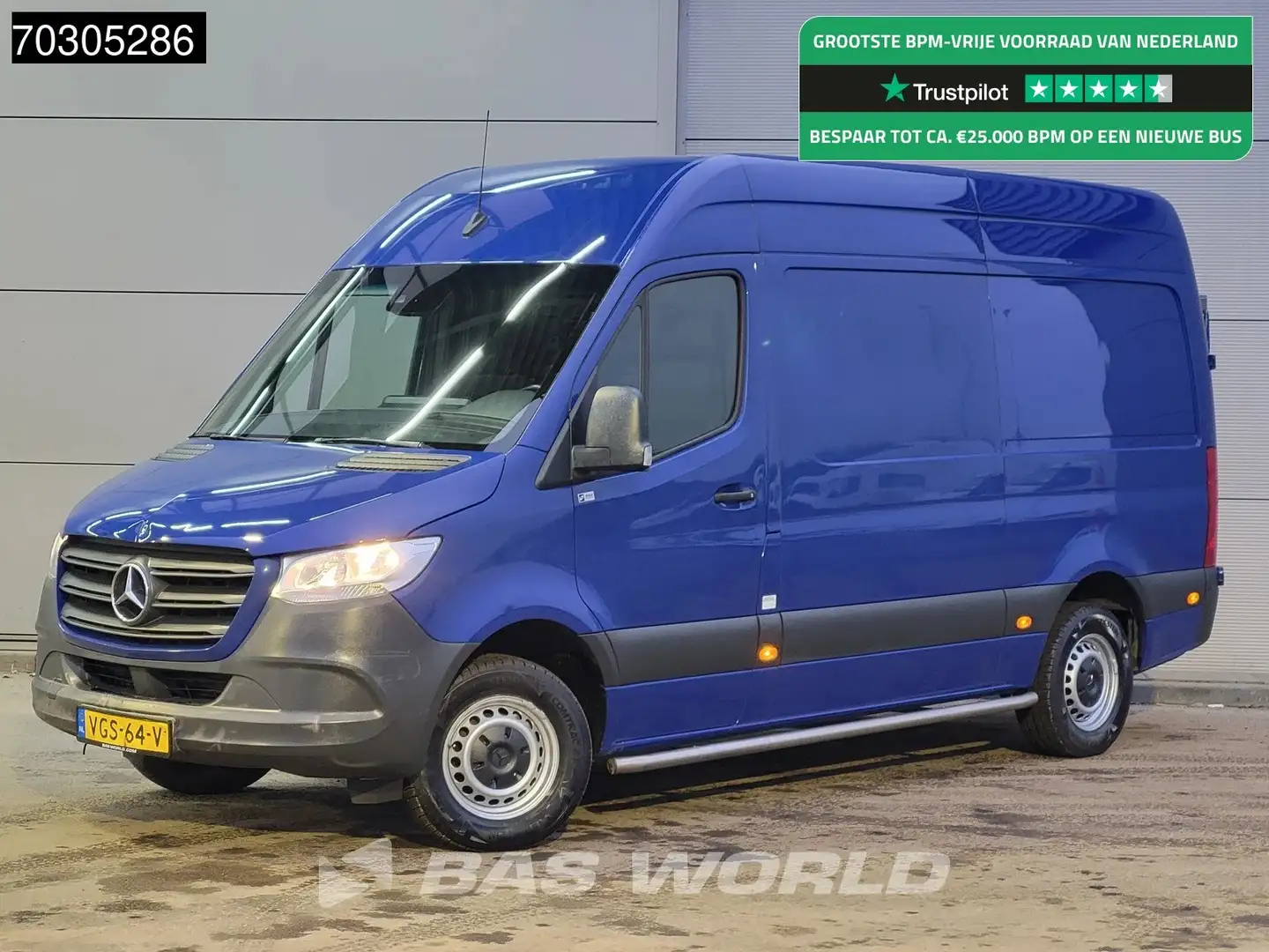 Mercedes-Benz Sprinter 316 CDI D'Hollandia Laadklep Automaat L2H2 Navi Ai Bleu - 1