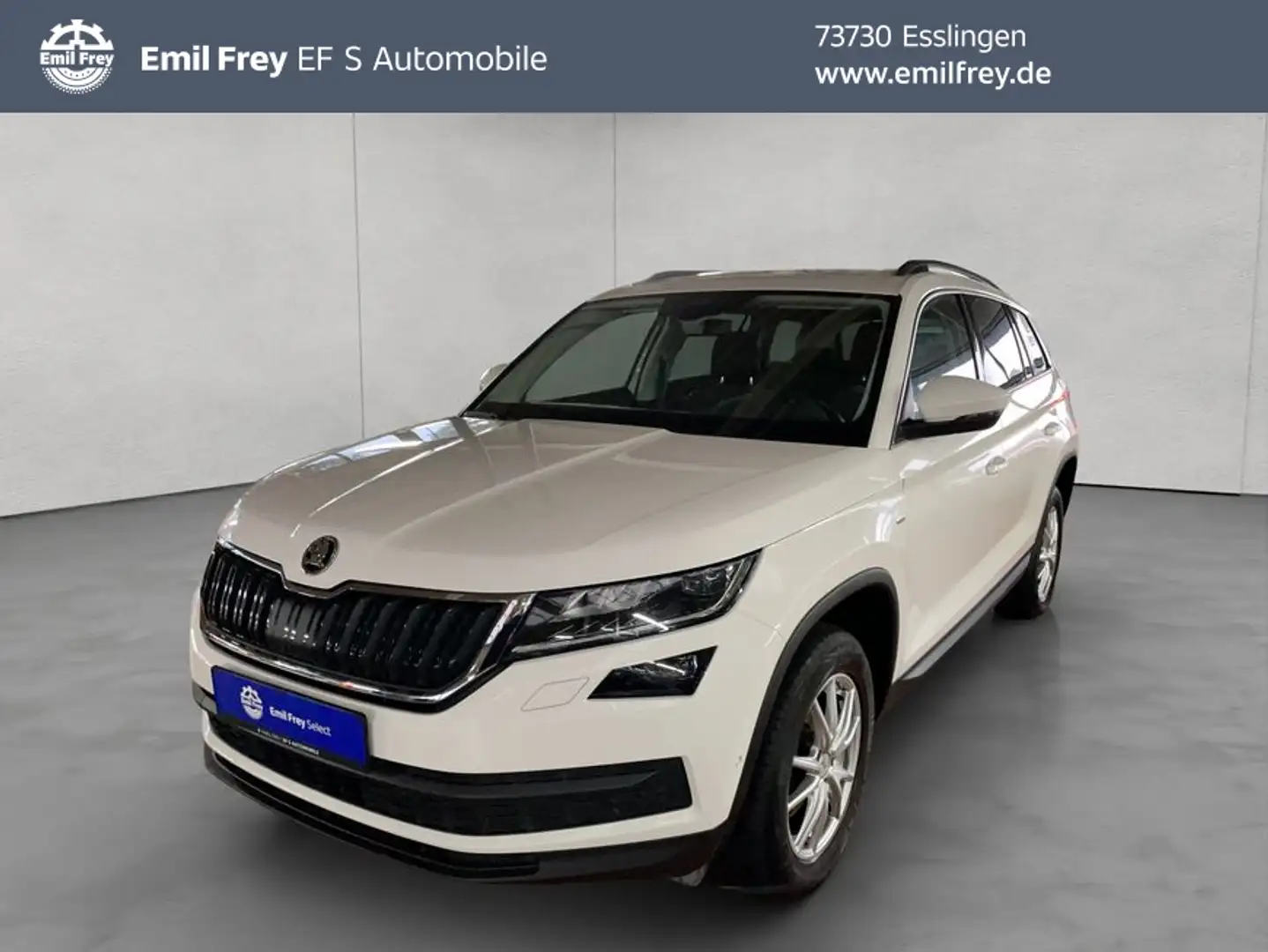 Skoda Kodiaq 2.0 TDI 4x4 DSG Clever Wit - 1