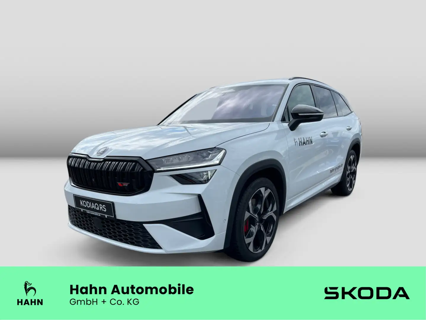 Skoda Kodiaq RS TSI DSG 4x4 265PS AHK Pano Leder Assis Weiß - 1