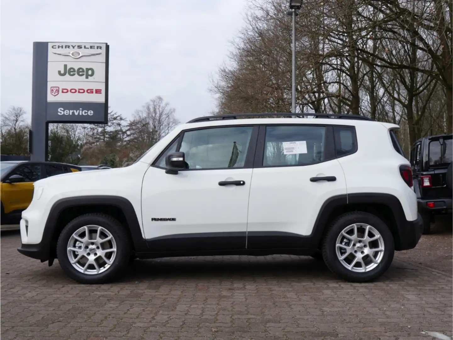 Jeep Renegade Altitude Mild-Hybrid FWD 1.5 Allwetter Weiß - 2