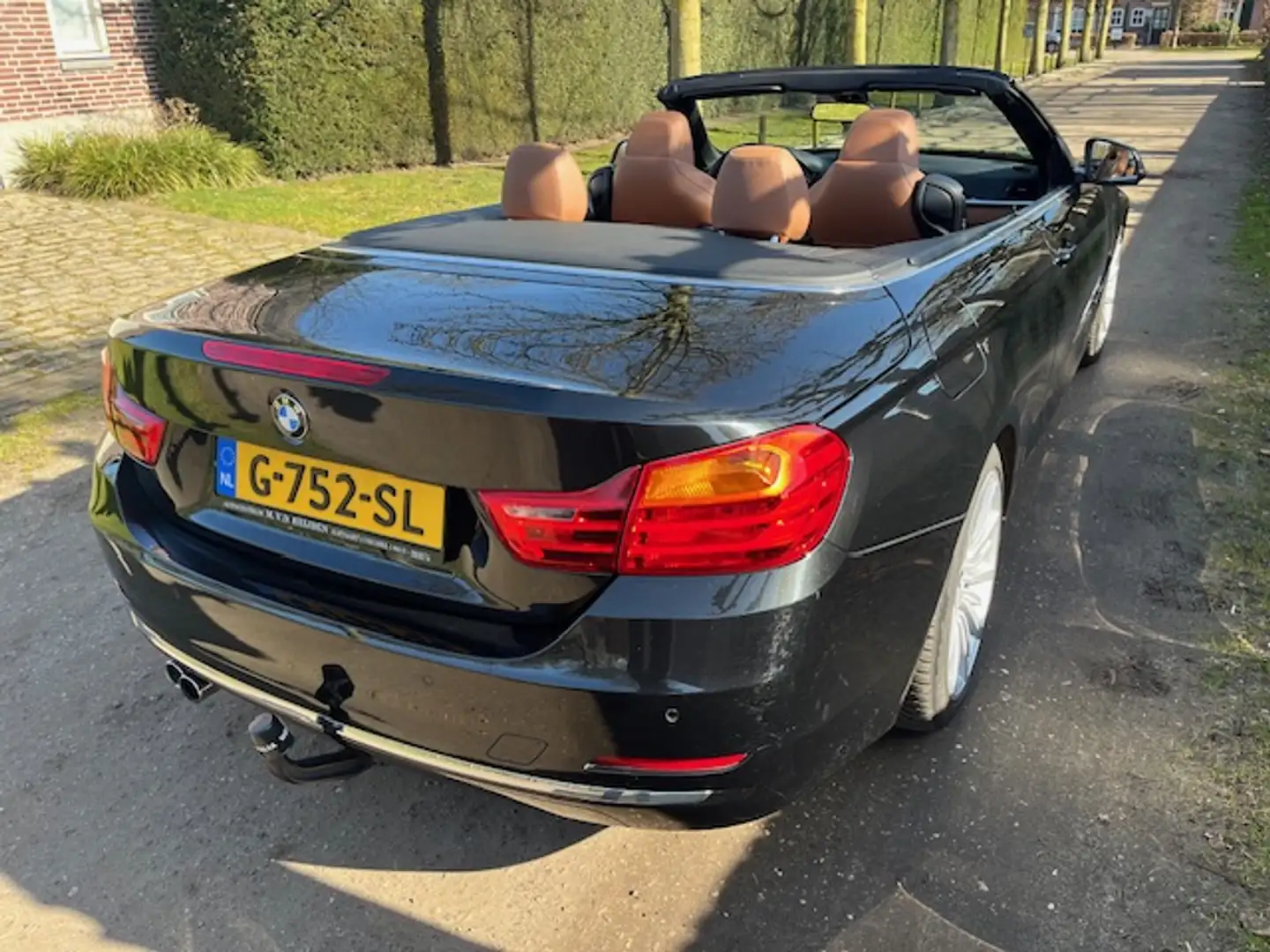 BMW 428 4-Serie 428I 2.0 Cabrio High Executive Modrá - 2