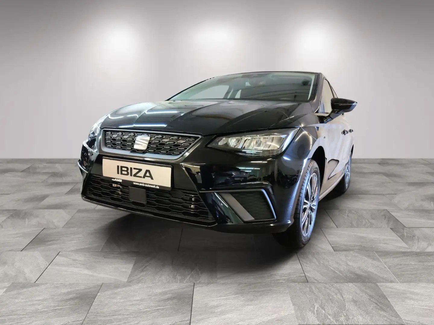 SEAT Ibiza Style 1.0 TSI LED/ACC/Sitzhz/var.Ladeboden Schwarz - 2