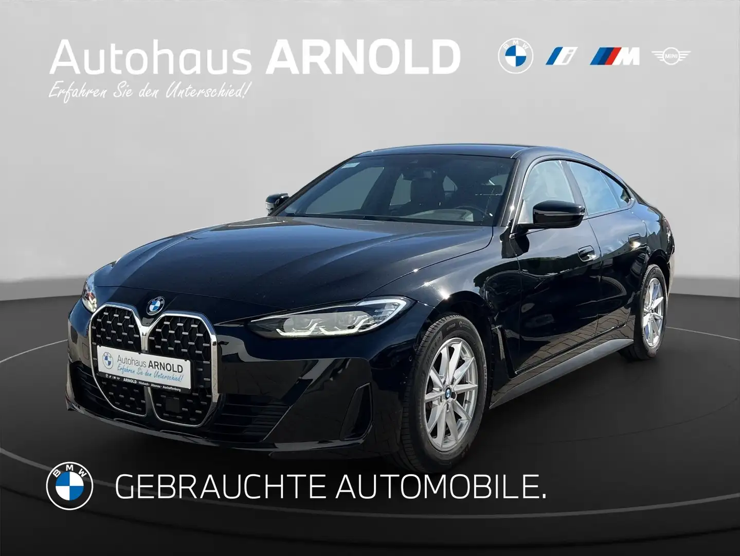 BMW 420 i Gran Coupé HiFi Tempomat Parkassist. Sitzhzg. Schwarz - 1