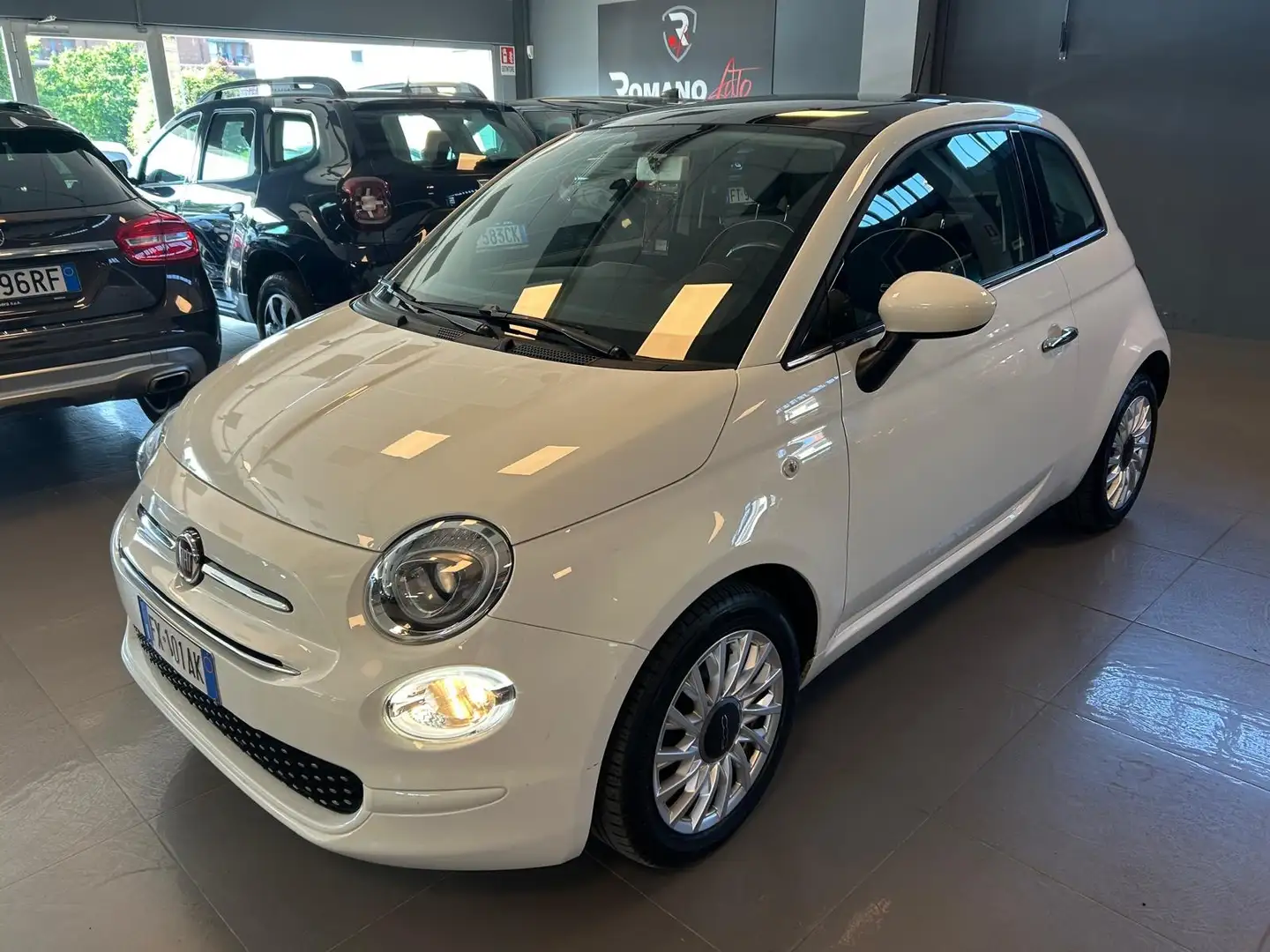 Fiat 500 FIAT 500 1.2 Lounge – 2019-NEOPATENTATI Blanc - 2