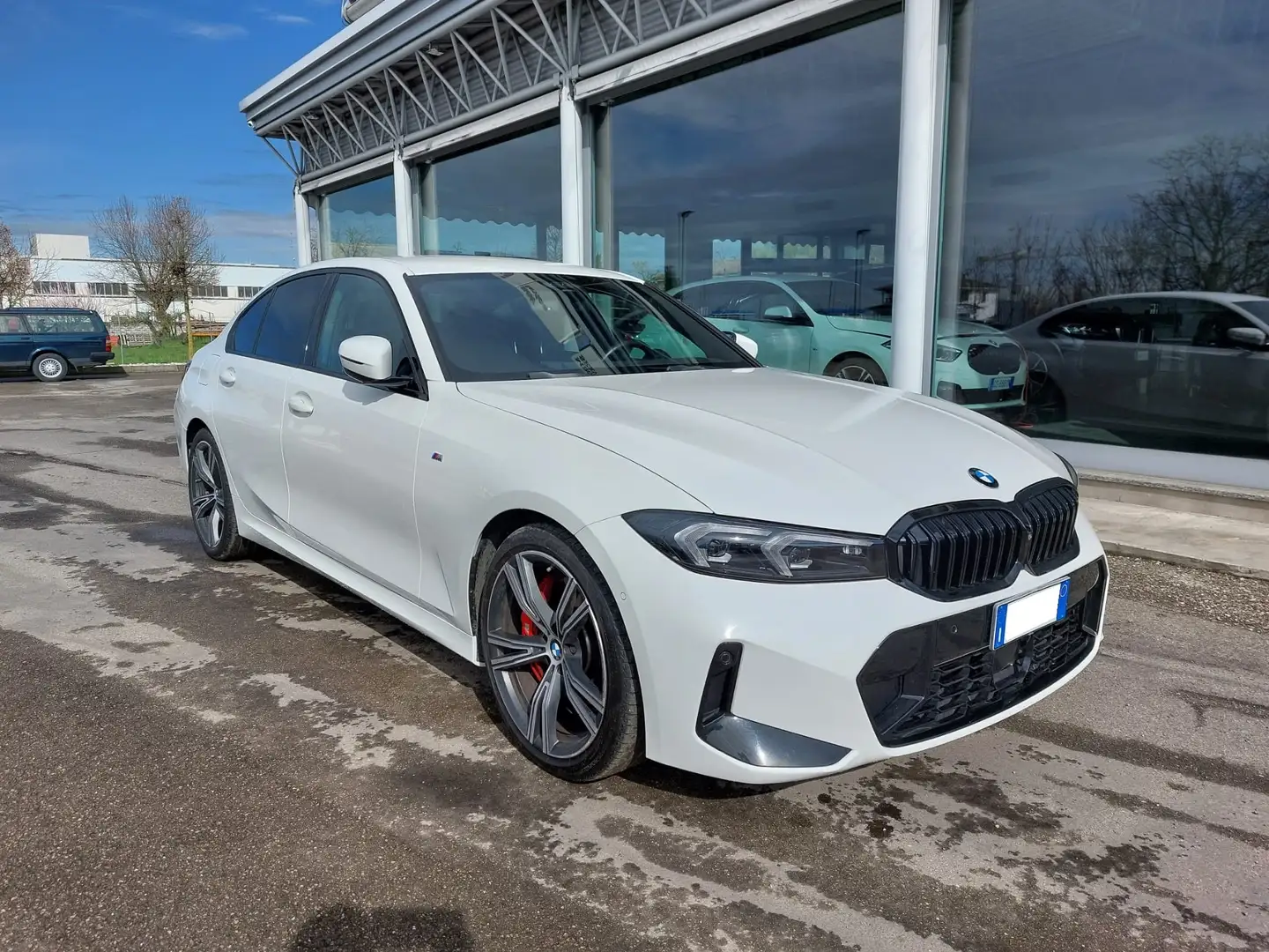 BMW 320 320d mhev 48V MSport Pro Automatica Bianco - 1