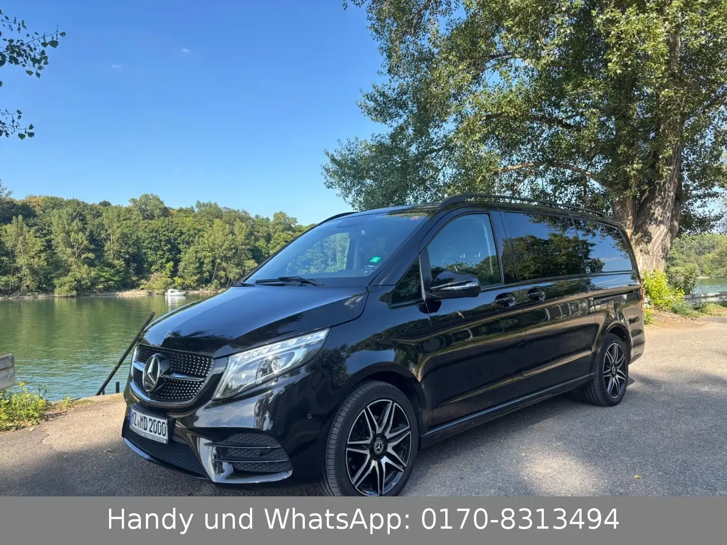 Mercedes-Benz V 300 *4MATIC*AMG-Line*PANO*LED*BURMESTER*360°AHK Noir - 1