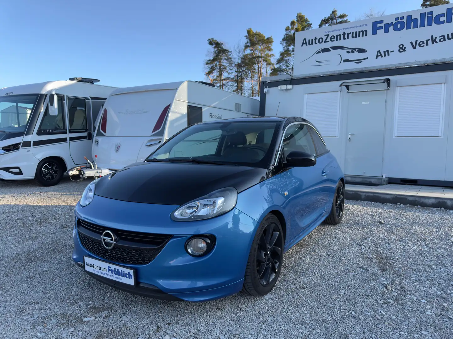 Opel Adam Black Jack *Tempomat*8-Fach*Sport-Paket* Blau - 1