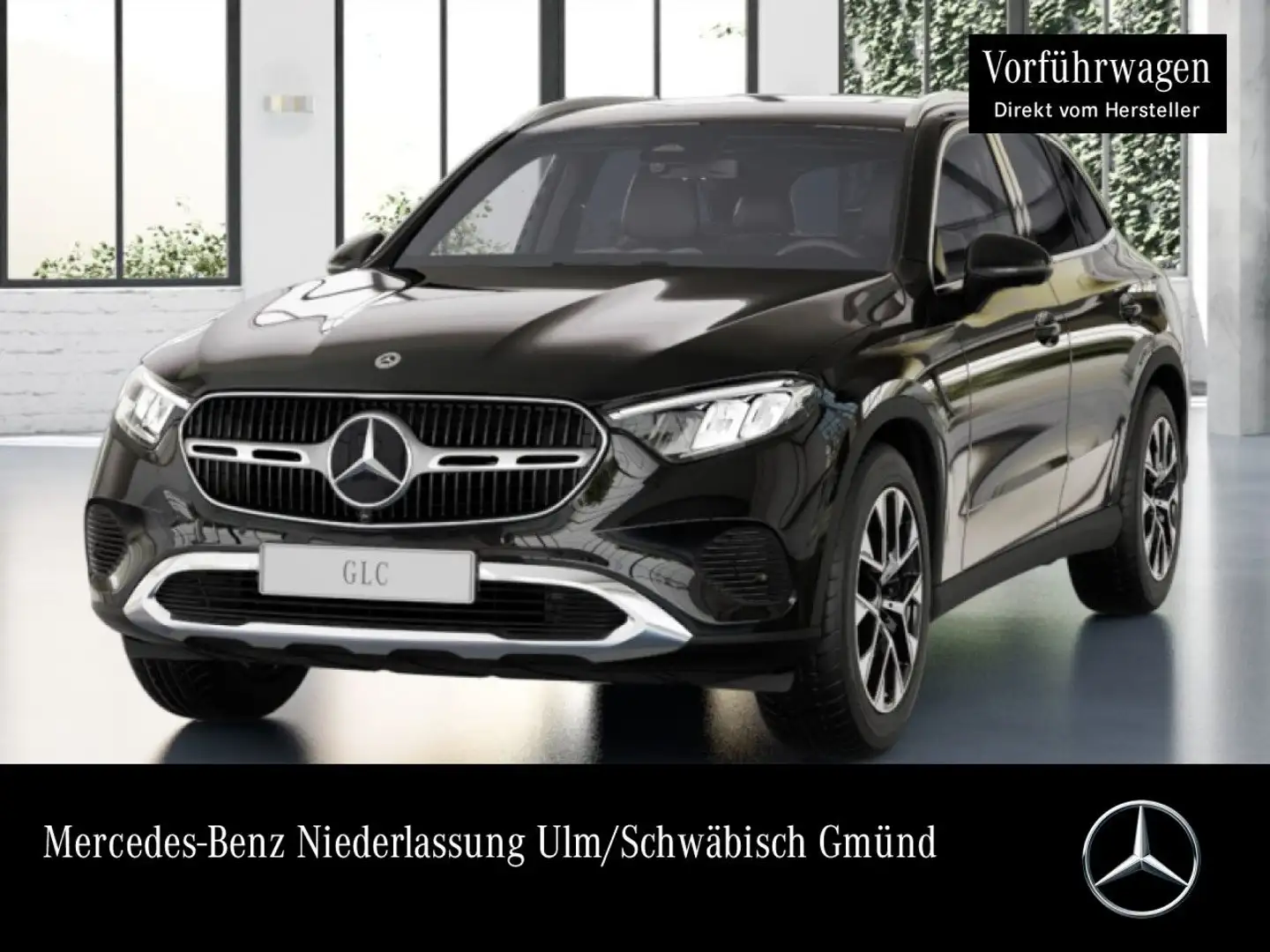 Mercedes-Benz GLC 220 d 4M AVANTG+360+AHK+LED+TOTW+KEYLESS+9G Schwarz - 1