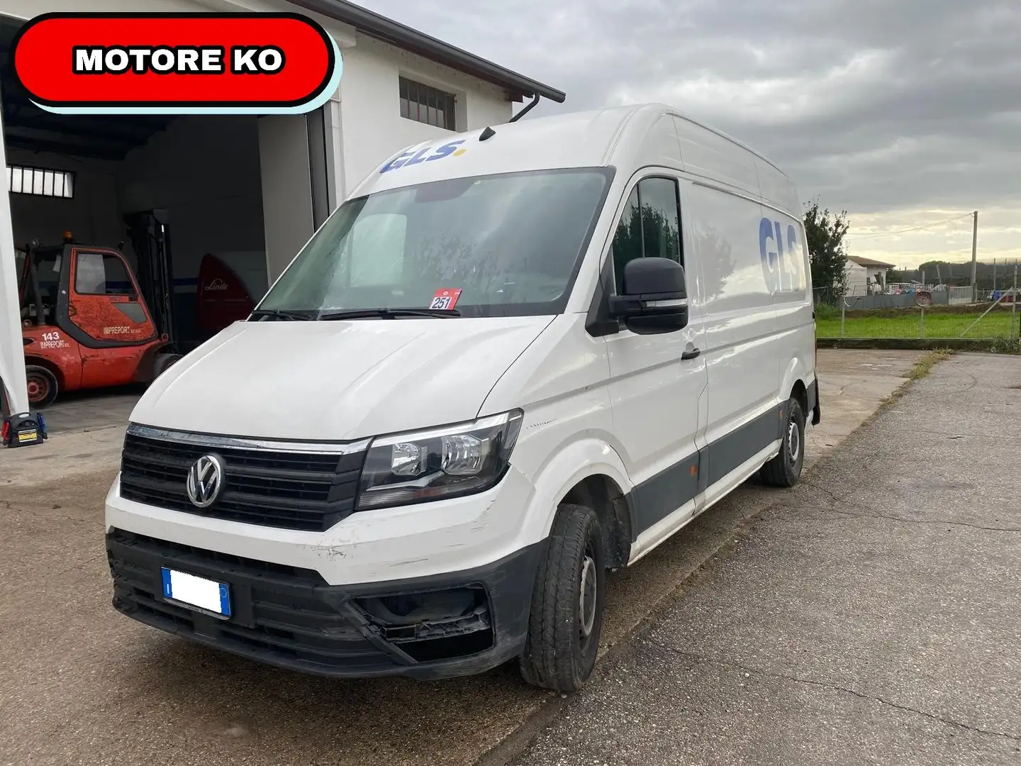 Volkswagen Crafter 30 2.0 TDI 140cv L3H3 PM-TA MOTORE ROTTO Bianco - 1