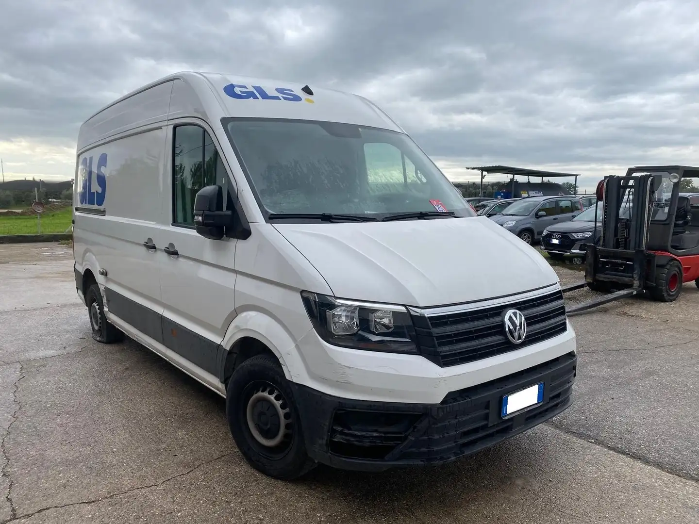Volkswagen Crafter 30 2.0 TDI 140cv L3H3 PM-TA MOTORE ROTTO Bianco - 2