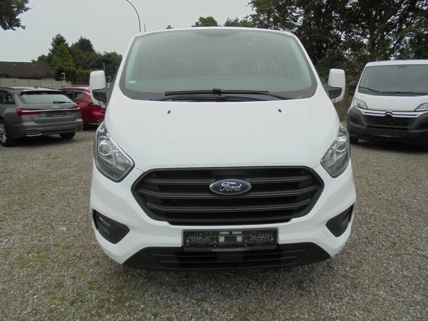Ford Transit Custom 320 Kombi Lang TREND 1. Hand L2H1 Blanc - 2