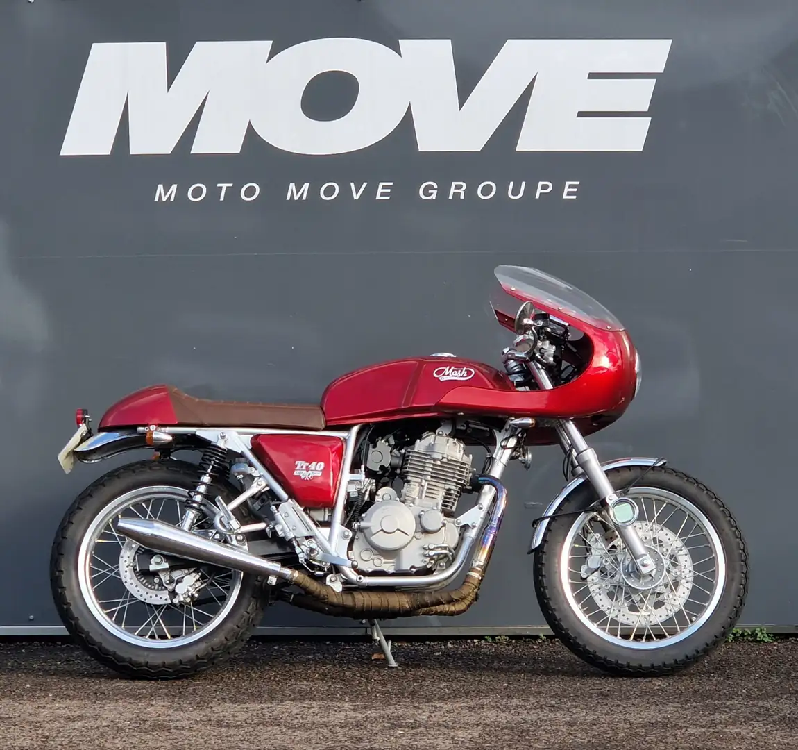 Mash Café Racer Rojo - 2