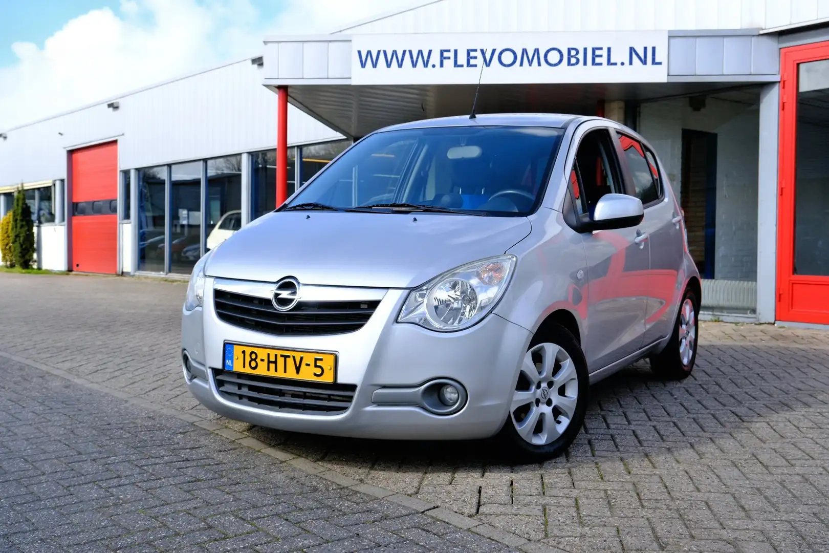 Opel Agila 1.2 Enjoy 5-drs Aut. Airco|LMV Grau - 1