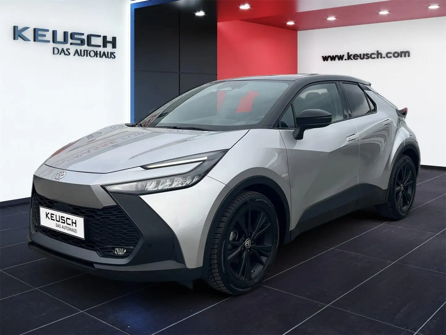 Toyota C-HR 1,8 Hybrid CVT Active Drive Silber - 2
