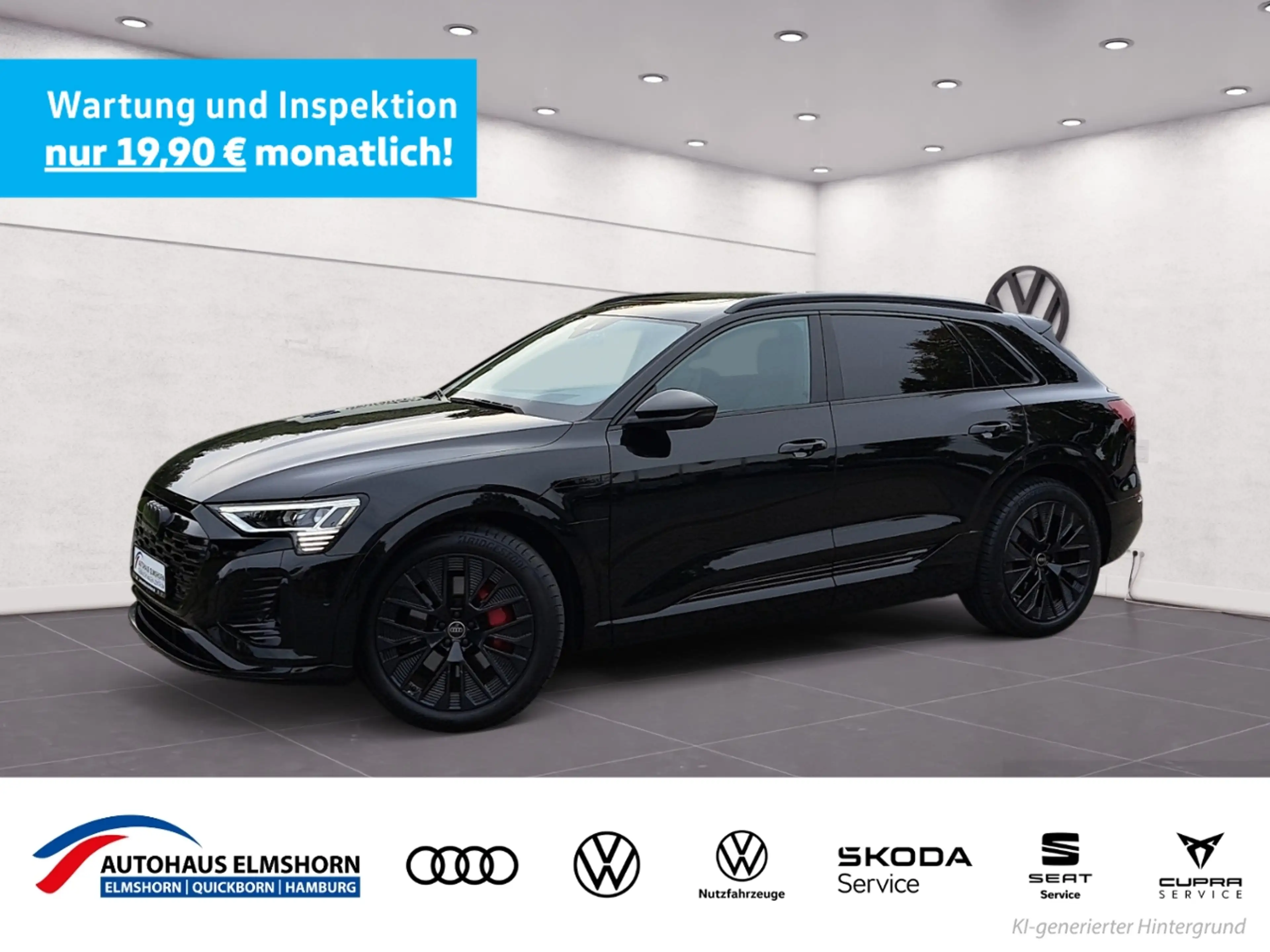 Audi Q8 e-tron 55 quattro S line PANO AHK NAV HEAD 21" AIR 4xKAM