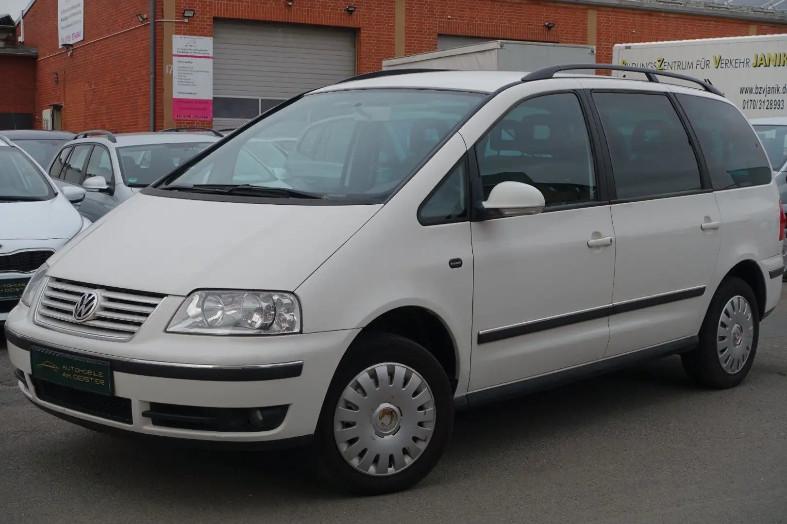 Volkswagen Sharan Comfortline 1.9 TDI*131PS*7-SITZE*AHK*SHZ Blanc - 2