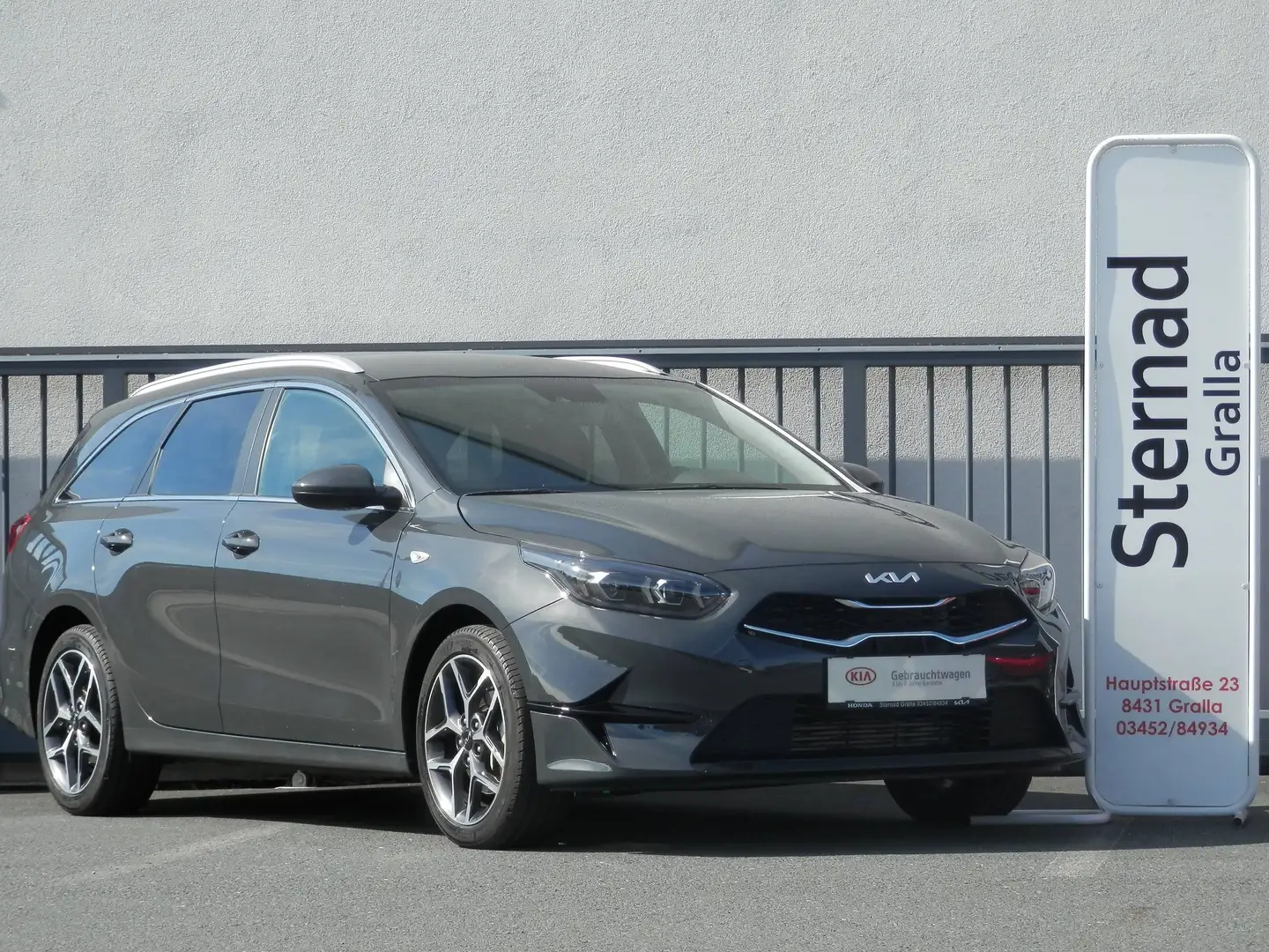Kia Ceed SW / cee'd SW 1,0 TGDI ISG GPF Silber Grau - 2