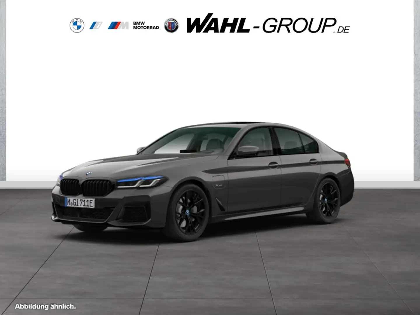 BMW 545 e xDrive M SPORT LEDER LASER GSD LC PROF HUD ALARM Grau - 1
