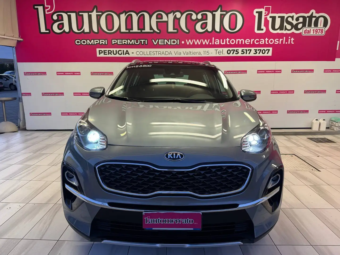 Kia Sportage Sportage 1.6 CRDI 115 CV 2WD Energy Grigio - 2