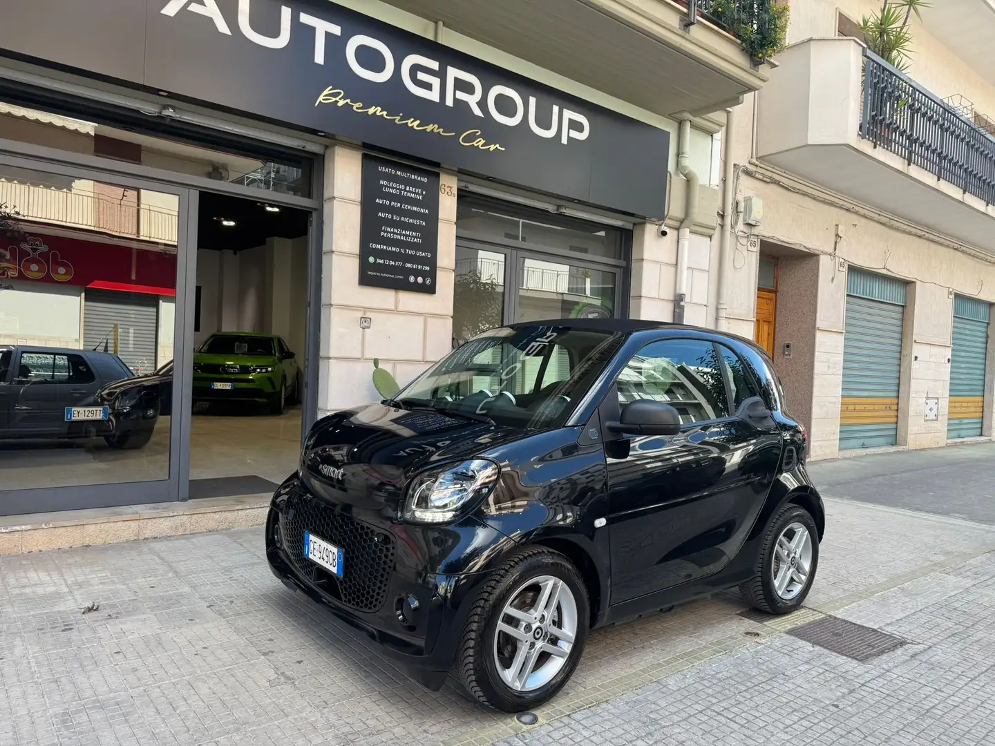 smart forTwo Fortwo III 2020 eq Passion 4,6kW Nero - 1