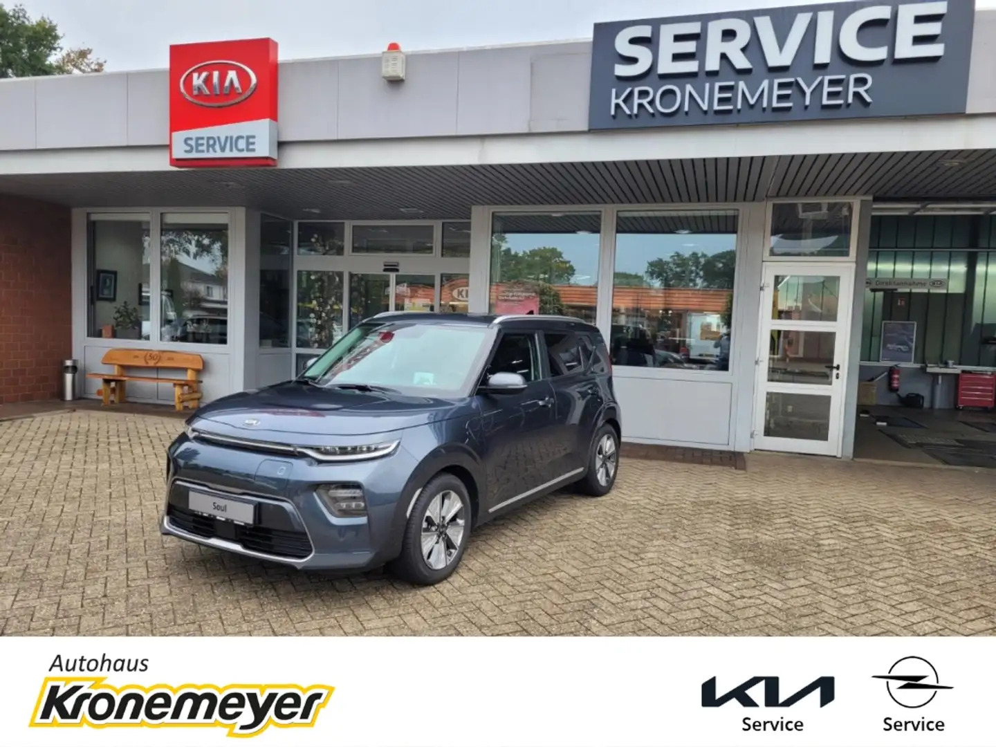 Kia Soul e Spirit Kamera, AHK, Leder,Navi HUD Digitales Coc Grau - 1