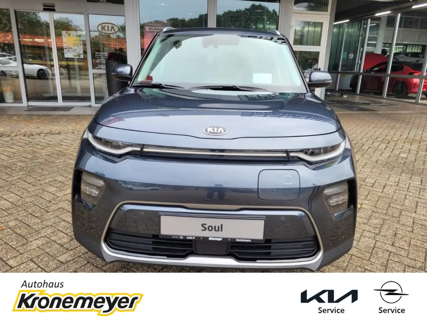 Kia Soul e Spirit Kamera, AHK, Leder,Navi HUD Digitales Coc Grau - 2