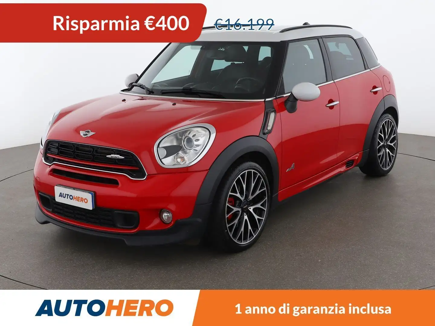 MINI John Cooper Works Countryman John Cooper Works crvena - 1