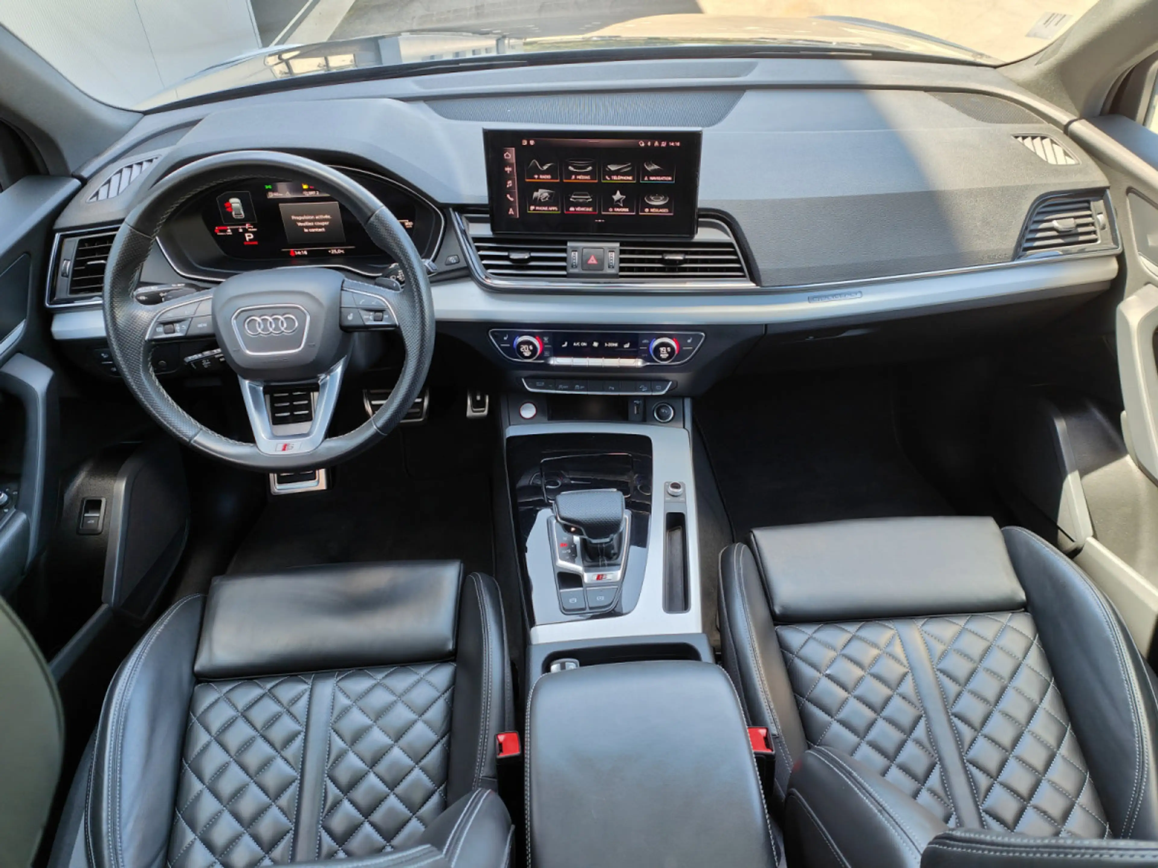 Audi SQ5 3.0 TDI V6 SPORTBACK CARPLAY TOIT OUV CAMERA SIEGE — photo 11