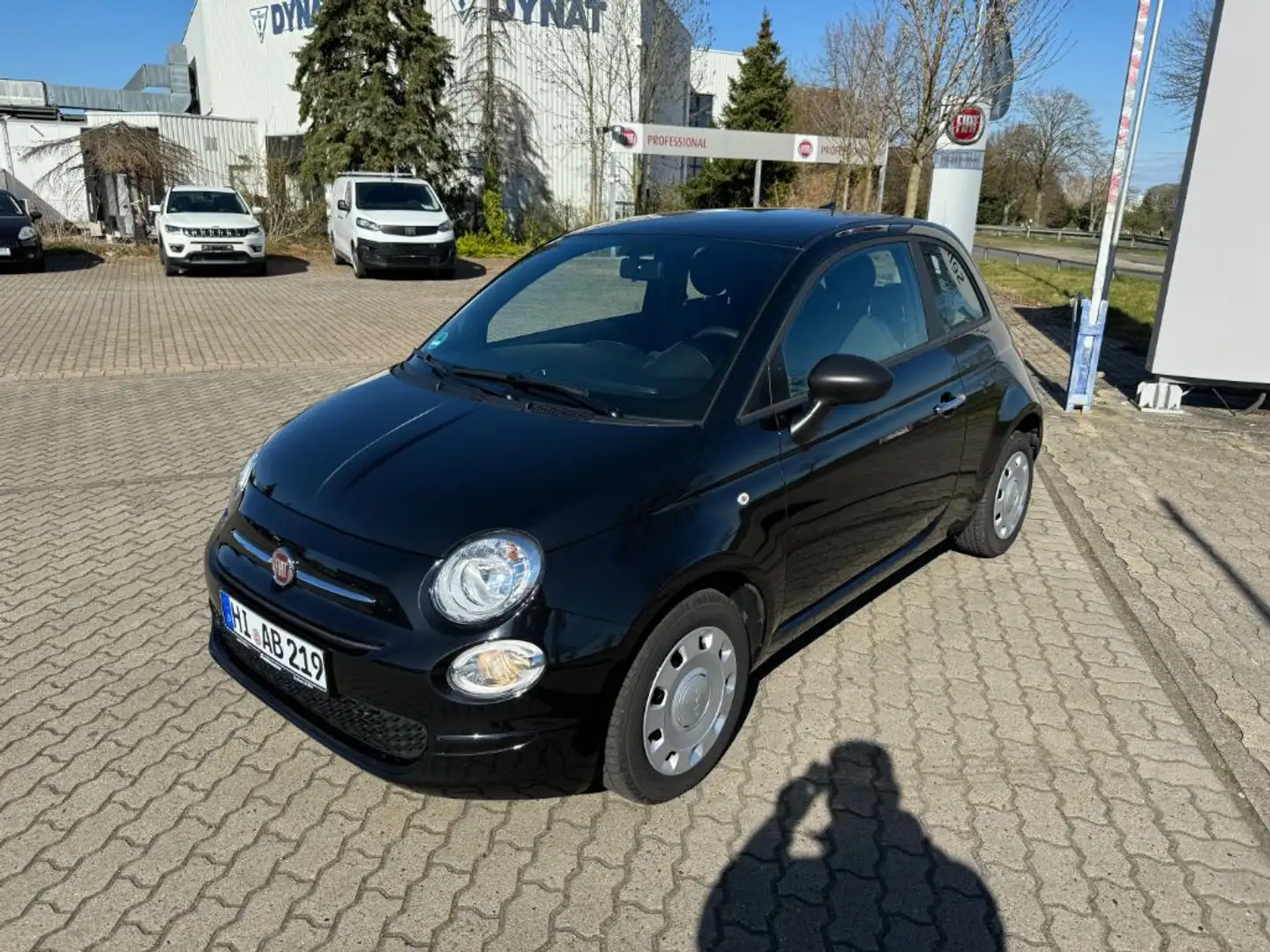 Fiat 500 1.0 GSE Hybrid Zwart - 1