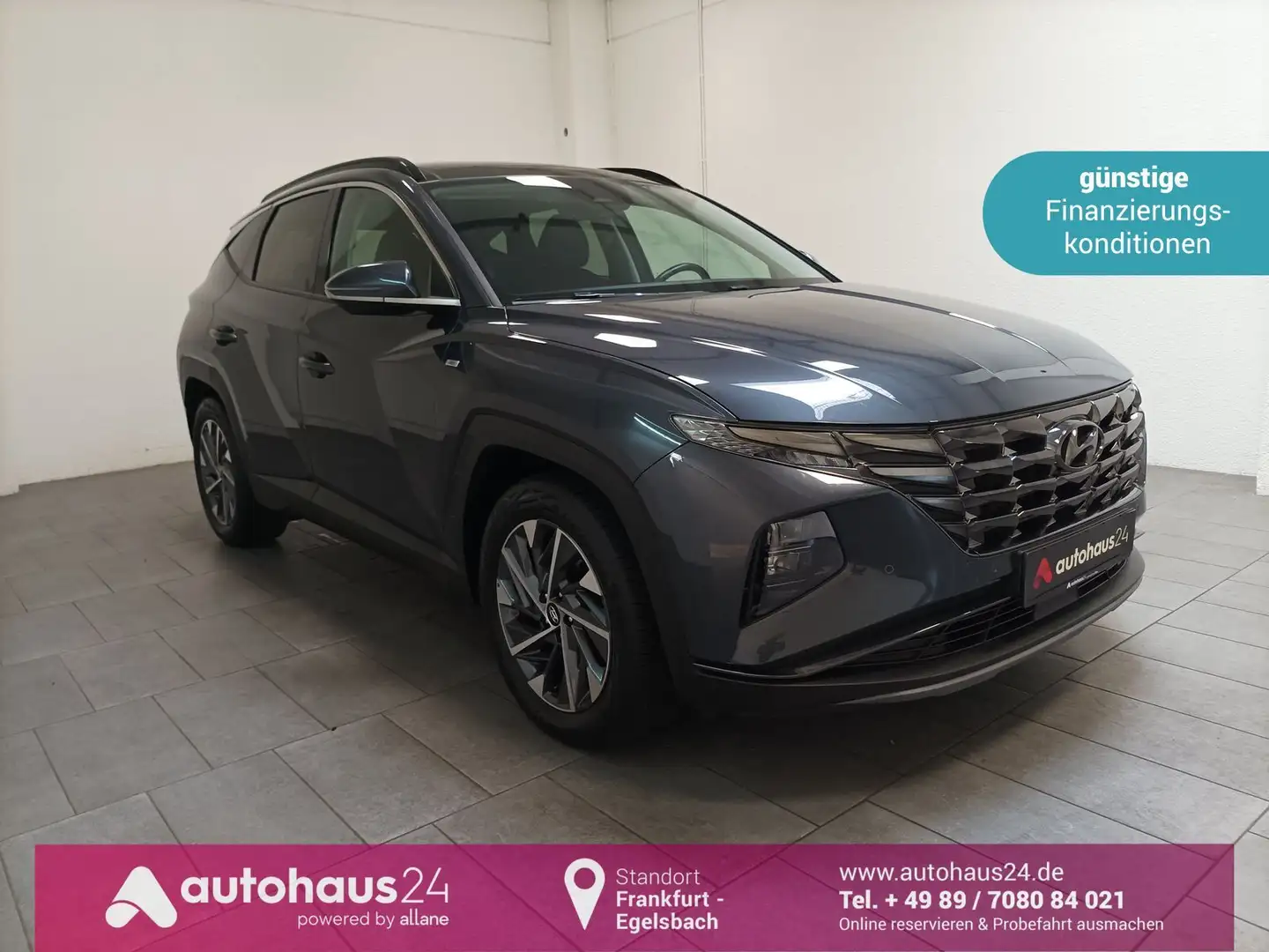 Hyundai TUCSON 1.6 CRDi Trend 4WD|Carplay|CAM|Pano| Gris - 1