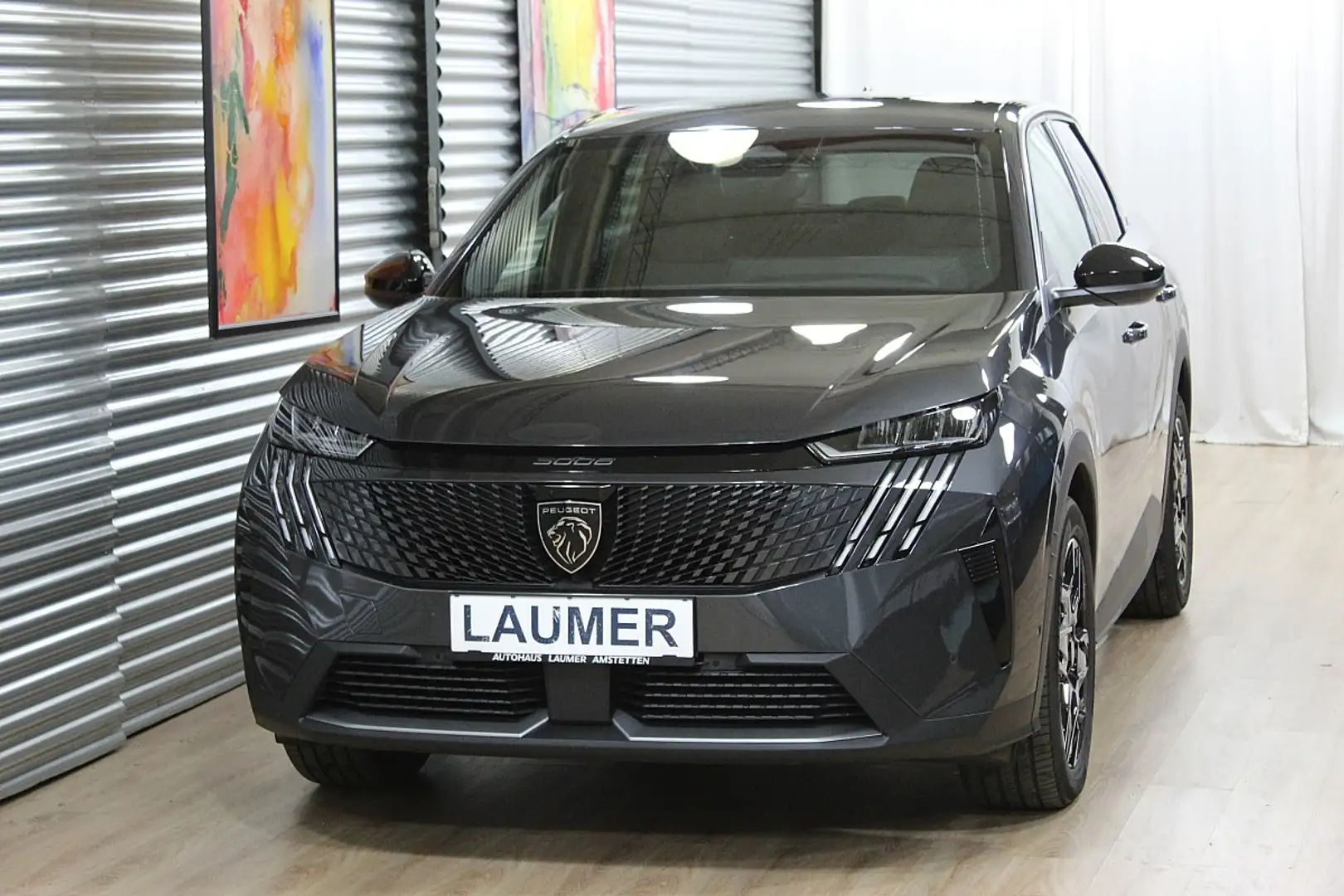 Peugeot 3008 Hybrid 136 E-DCS6 Allure Aut. +Panorama-Navigat... Gris - 2