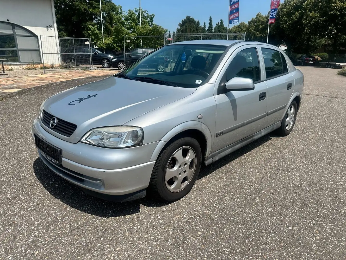 Opel Astra 1.6 16V AUTOMATIK Klima Silber - 1