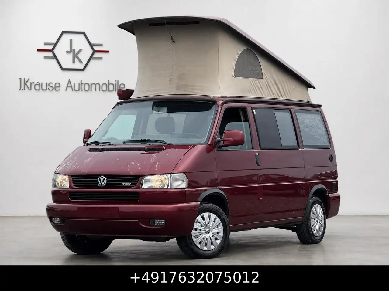 Volkswagen T4 California 2.5 TDI Aufstelldach Küche Klima, foto 1