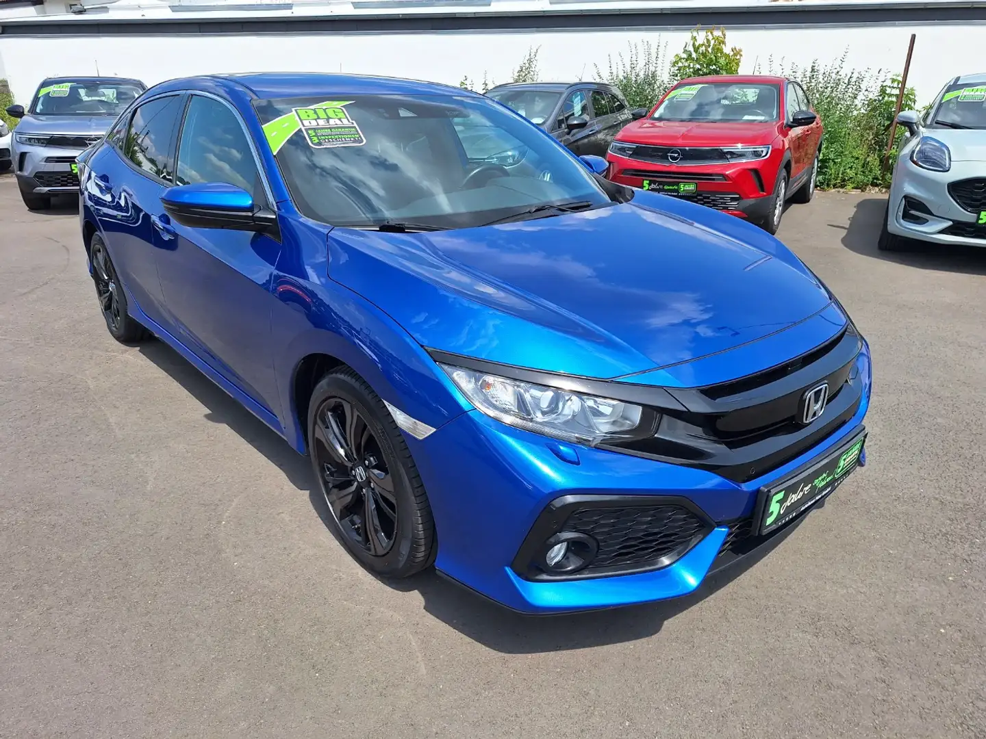Honda Civic 1.0 VTEC Elegance inkl. Big Deal Blu/Azzurro - 2