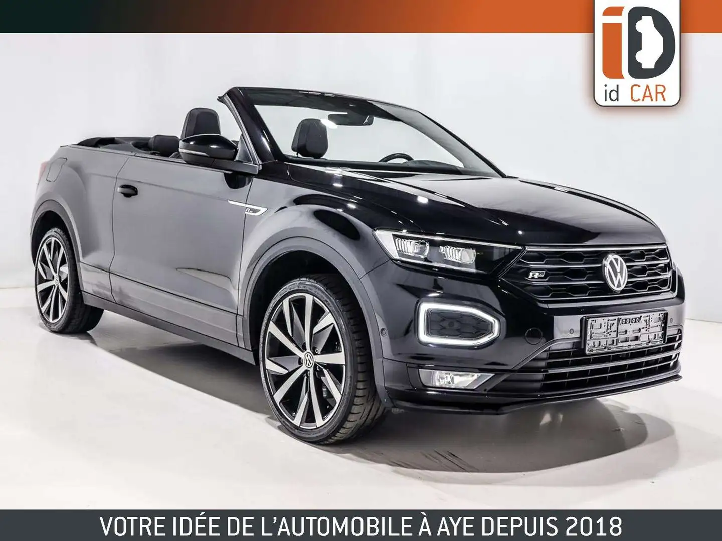 Volkswagen T-Roc CABRIOLET 1.5 TSI 150 DSG R-LINE CUIR LED CAMERA Noir - 1