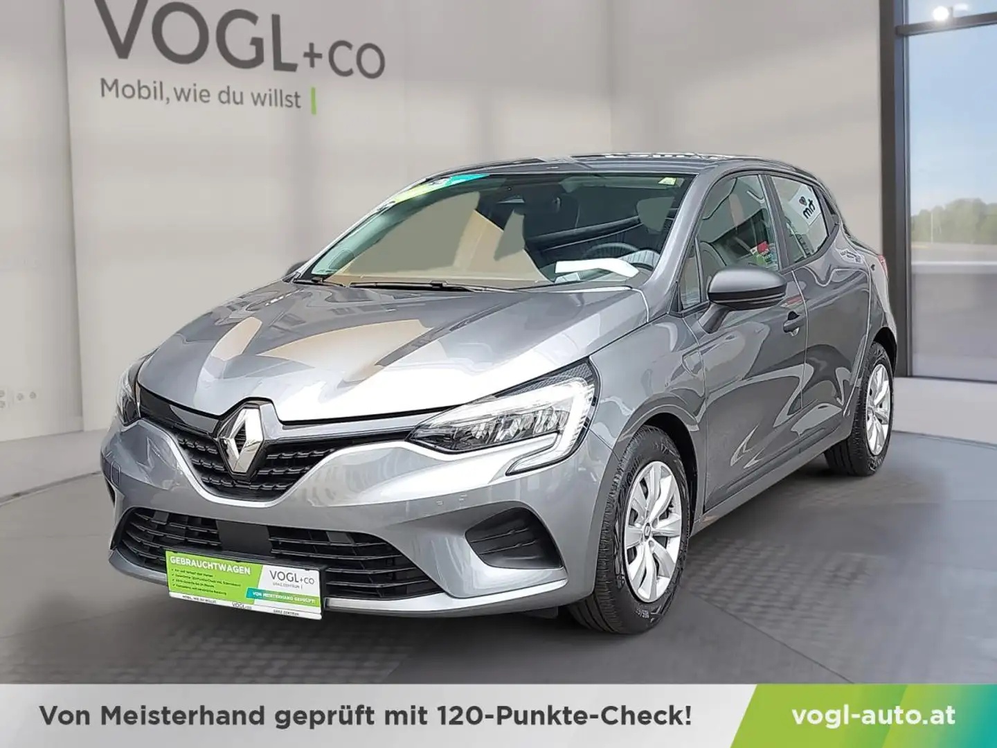 Renault Clio Authentic SCe 65 Gris - 1